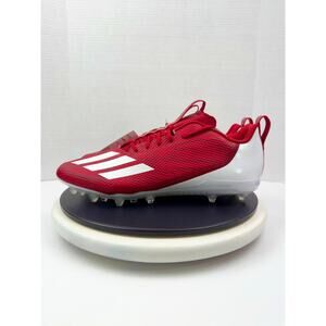 Adidas Adizero Spark Mens 13.5 Team Power Red Cloud White Football Cleats GV9086